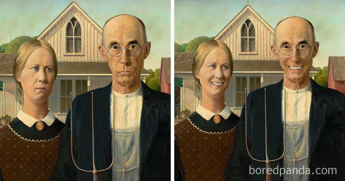 American Gothic By Grant Wood
