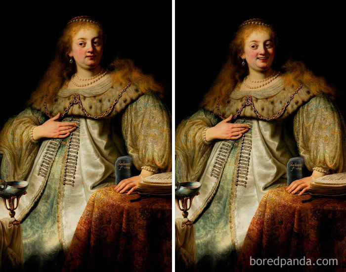 Judith en el banquete de Holofernes, Rembrandt