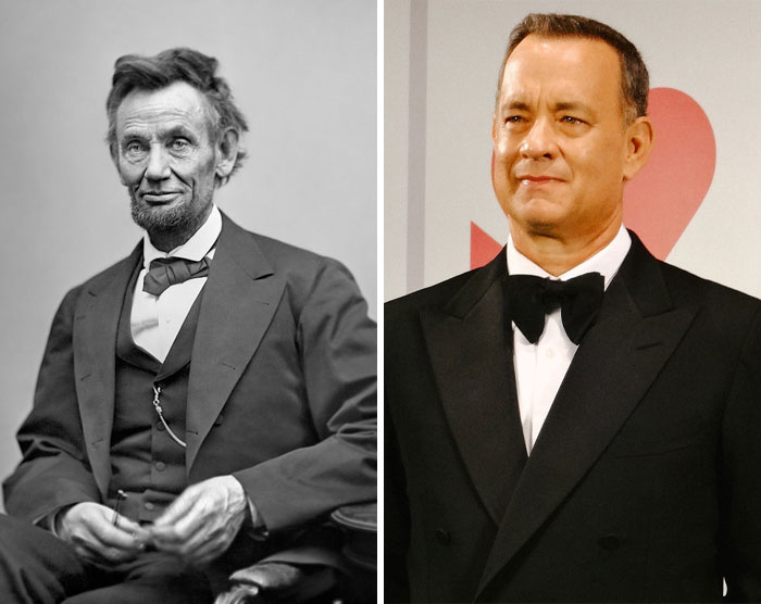 Abraham Lincoln & Tom Hanks