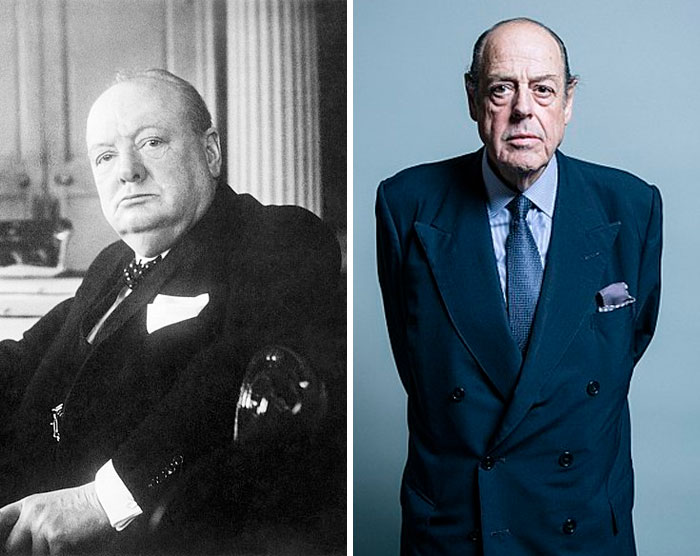 Winston Churchill & Nicholas Soames