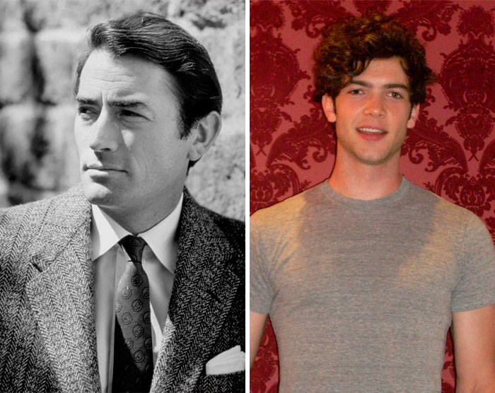 Gregory Peck & Ethan Peck