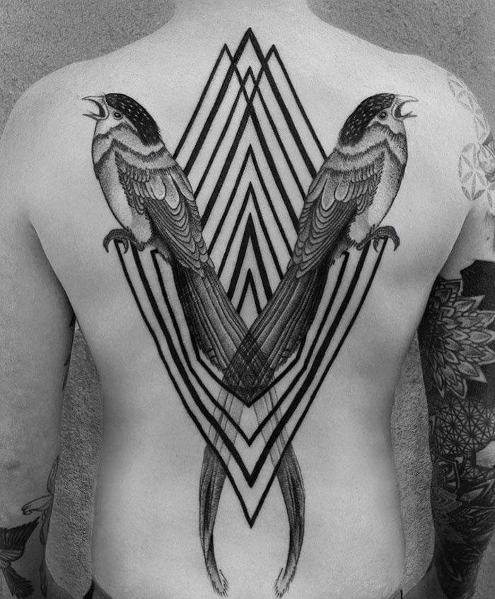 148 Amazing Full-Back Tattoo Designs