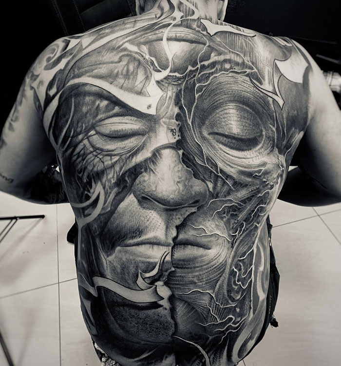 Some Progress On This Anatomical Back Piece