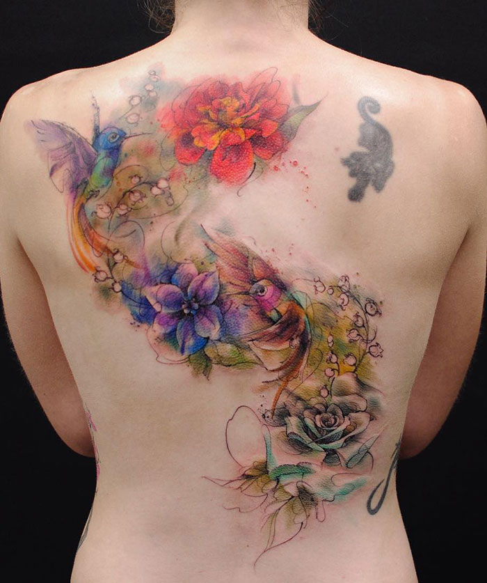 Freehand Back Piece