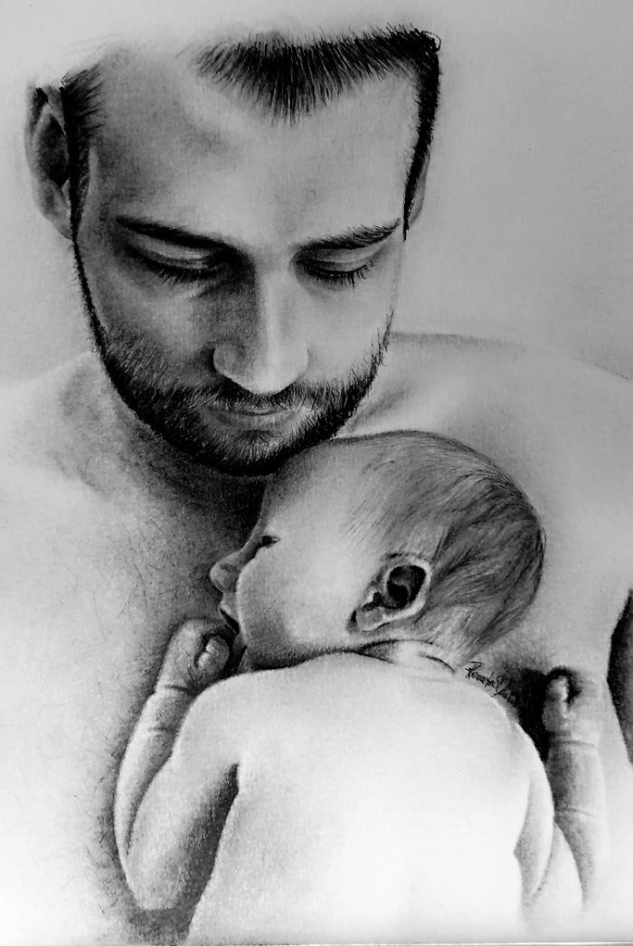 My Work As An Artist - Realistic Portrait