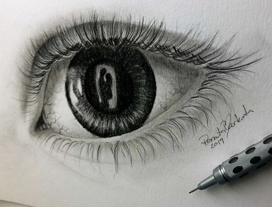 My Eye Drawings - Close Up Details