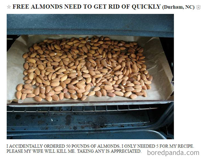 Free Almonds!