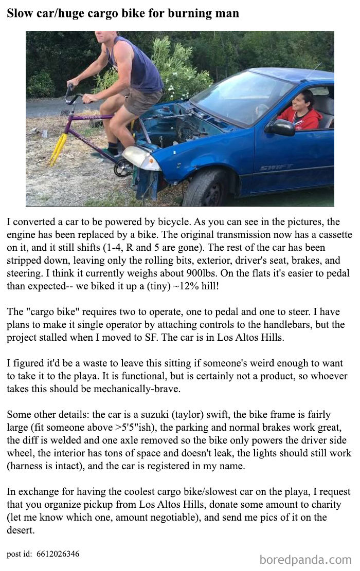 30 Of The Funniest And Strangest Ads Ever Seen On Craigslist | Bored Panda