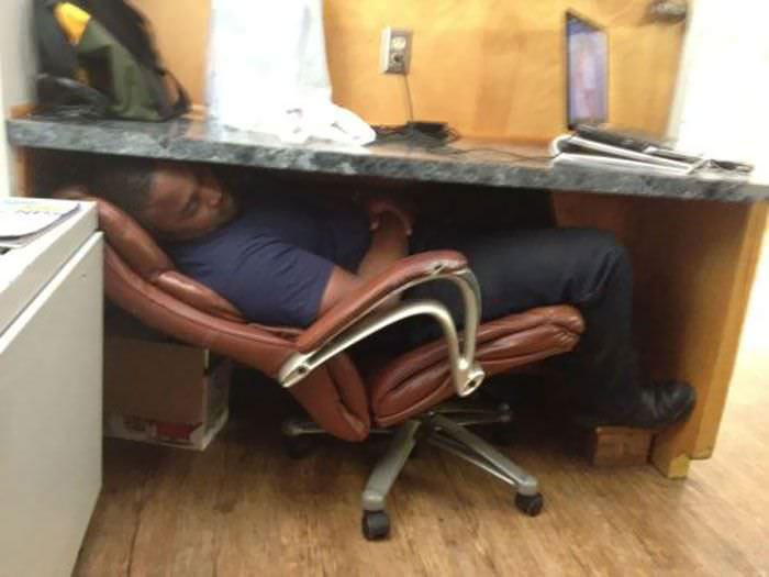Have You Ever Heard About Sleeping Under The Table?