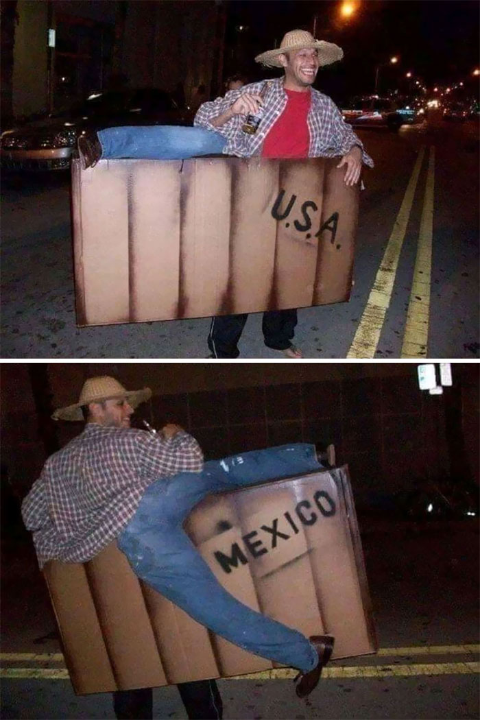 Mexican Climbing A Wall Costume