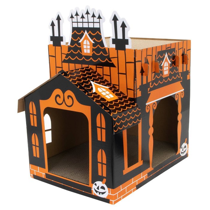 Target Sells Mini Haunted Houses For Cats And They Re Purrfect For Halloween Bored Panda