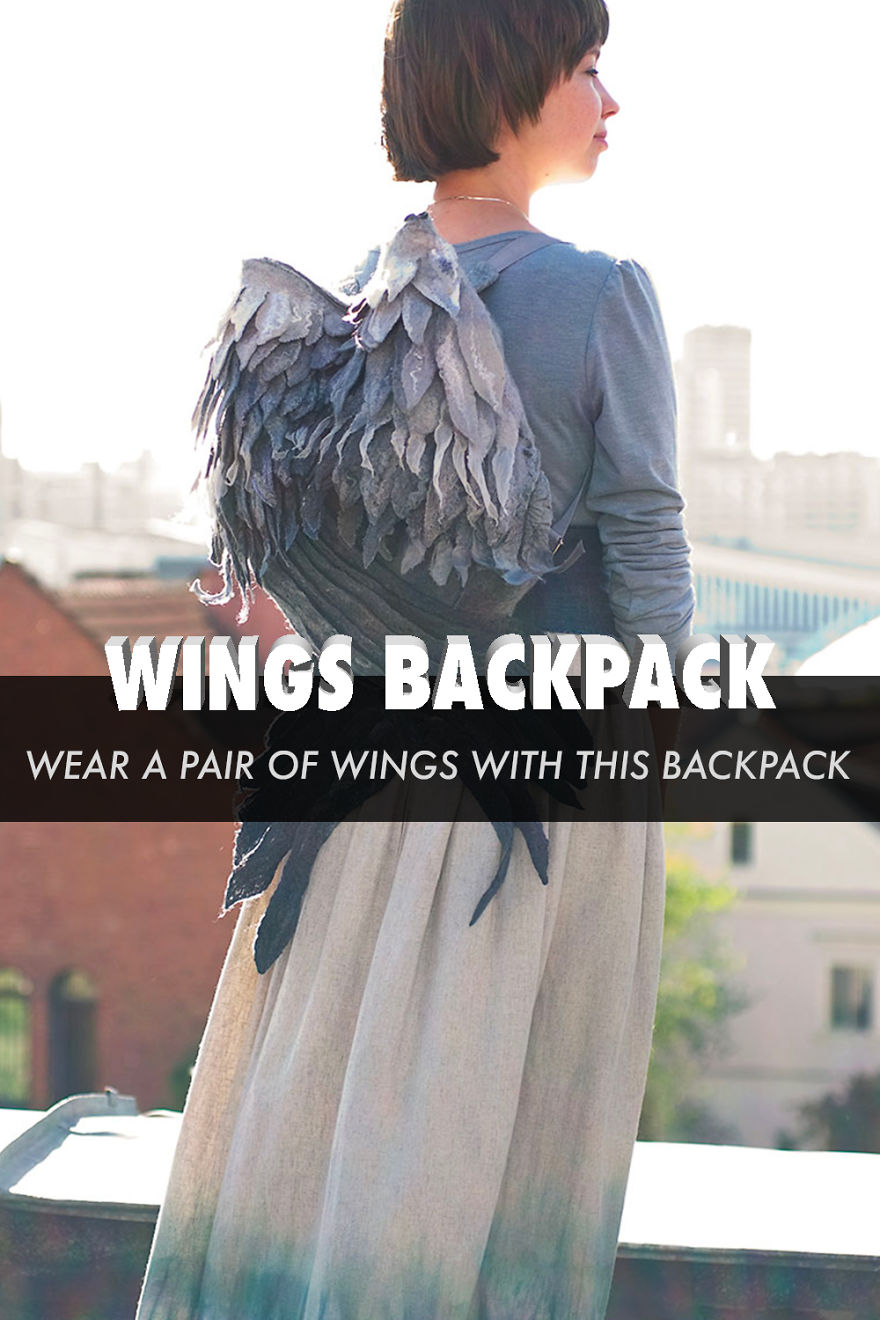 Wear A Pair Of Wings With This Fantastic Backpack