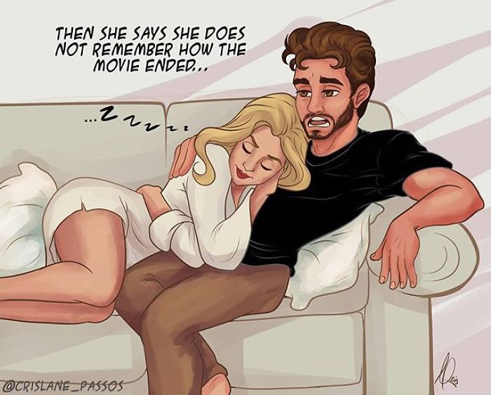36 Comics About Couple’s Everyday Life That Perfectly Sum Up What Every Long-Term Relationship Is Like