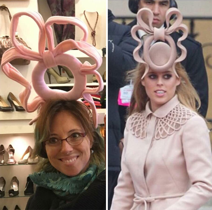 Who Wore It Better? Despite My Love For Funky Hats, This One Did Not Come Home With Me. Goodwill, NYC