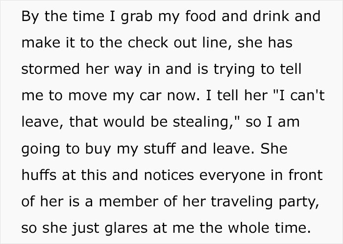Entitled Woman Parks Her Minivan In Illegal Spot, So This Guy Gives Her A Taste Of Her Own Medicine