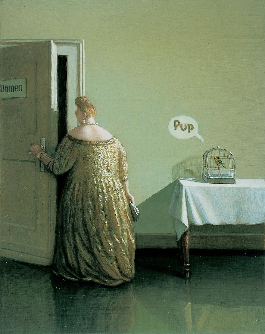 German Artist Puts Humans And Animals In Strange Situations And The Result Is Brilliant German Artist Puts Humans And Animals In Strange Situations And The Result Is Brilliant