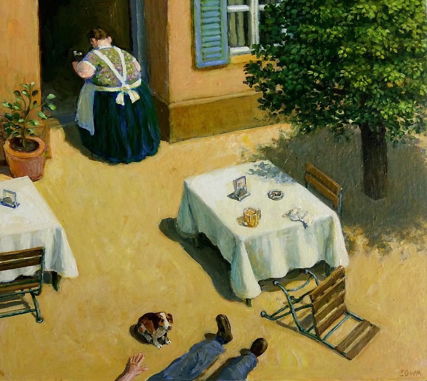 German Artist Puts Humans And Animals In Strange Situations And The Result Is Brilliant German Artist Puts Humans And Animals In Strange Situations And The Result Is Brilliant