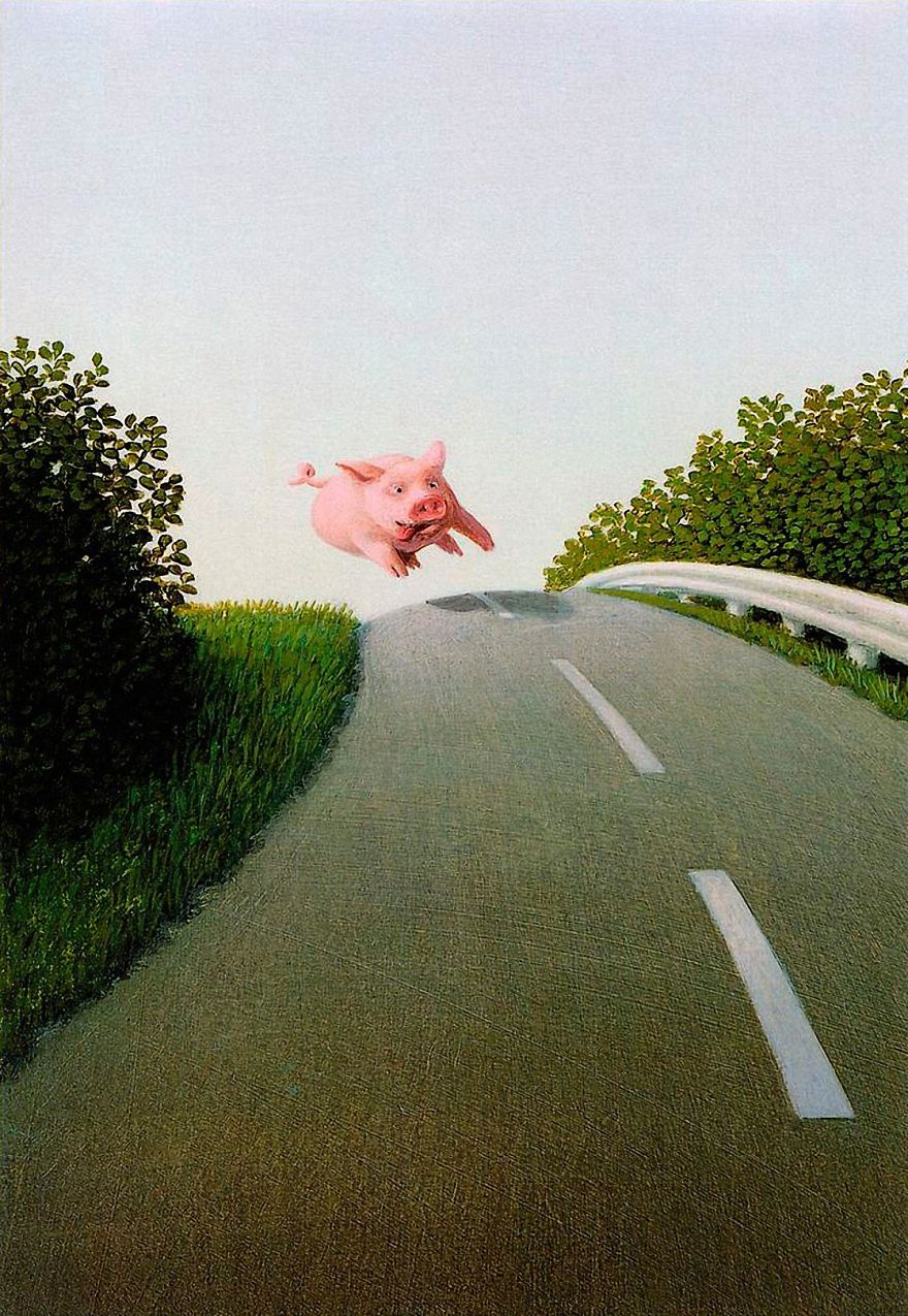 German Artist Puts Humans And Animals In Strange Situations And The Result Is Brilliant German Artist Puts Humans And Animals In Strange Situations And The Result Is Brilliant