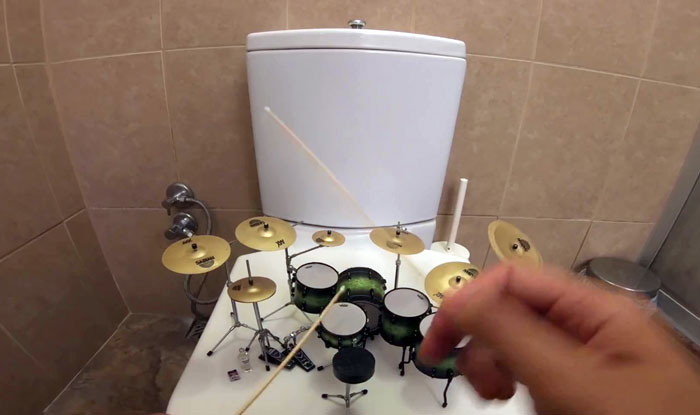 This Guy Plays System Of A Down’s ‘Toxicity’ On A Miniature Drum Kit And It Rocks