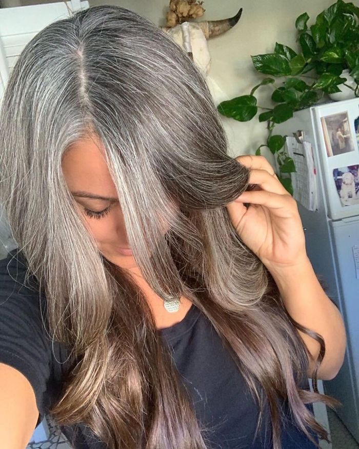 Growing Out Gray Hair
