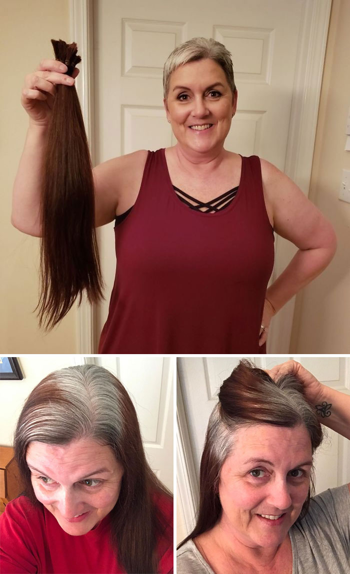 These 30 Women Who Ditched Dyeing Their Hair Look So Good, They May Convince You To Do The Same (New Pics)