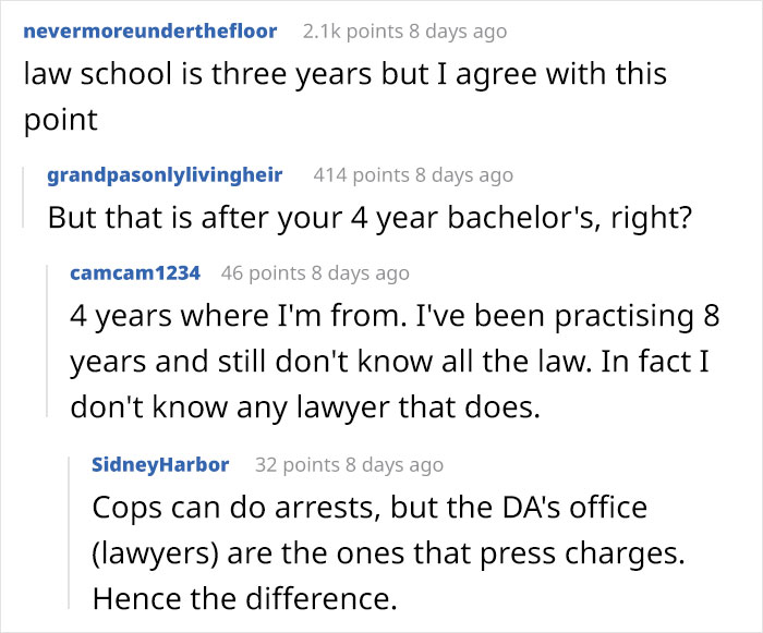 Person Puts Up A Sign About Police Officers’ Legal Knowledge And It Starts A Heated Discussion