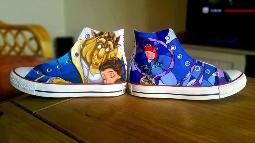 Disney - Hand-Painted Shoes Disney - Hand-Painted Shoes