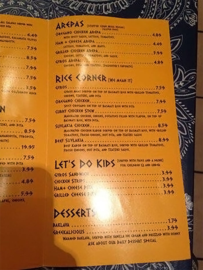 One Of My Favorite Restaurants. I Hate To Put Them On Blast, But This Is Too Good Not To Share. The Restaurant Is Called Let’s Do Greek!”