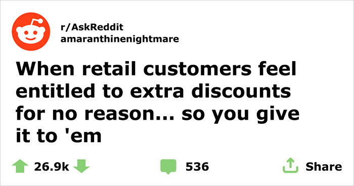 Entitled Customer Is Put In Place By A Cashier That Offered Her A Senior’s Discount