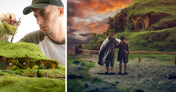 I Recreate The ‘Lord Of The Rings’ Scenes On A Tabletop (8 Pics)