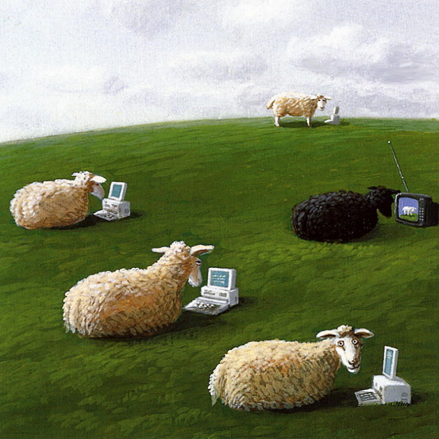 German Artist Puts Humans And Animals In Strange Situations And The Result Is Brilliant German Artist Puts Humans And Animals In Strange Situations And The Result Is Brilliant