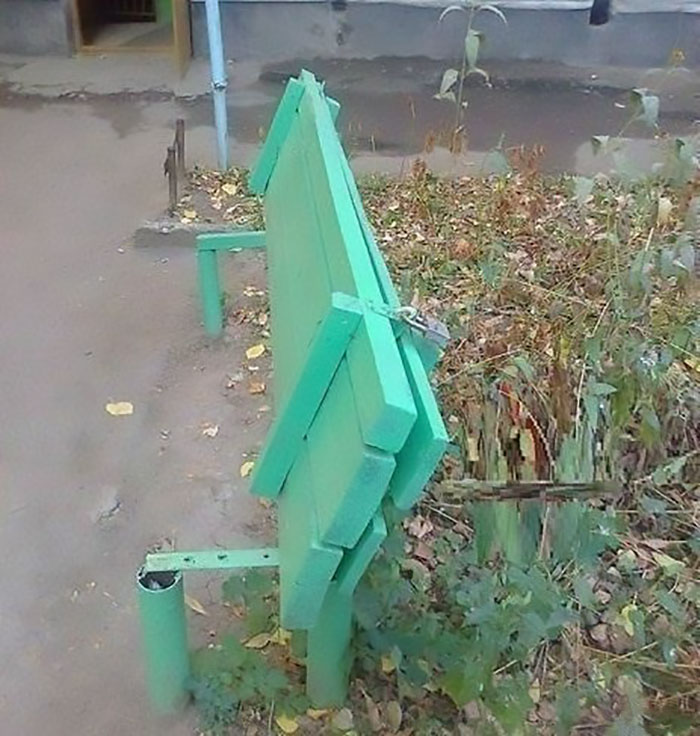 Bench In Volgodonsk, Russia