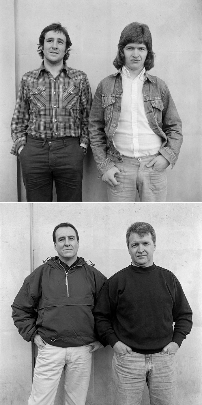 Ken Emery (Left) Ed Murphy (Right), 1974 And 2000