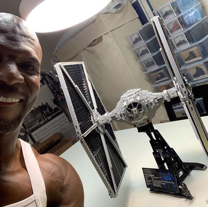 Terry Crews Finishes A Star Wars Lego Set And Uses The Opportunity To Teach Us An Important Lesson