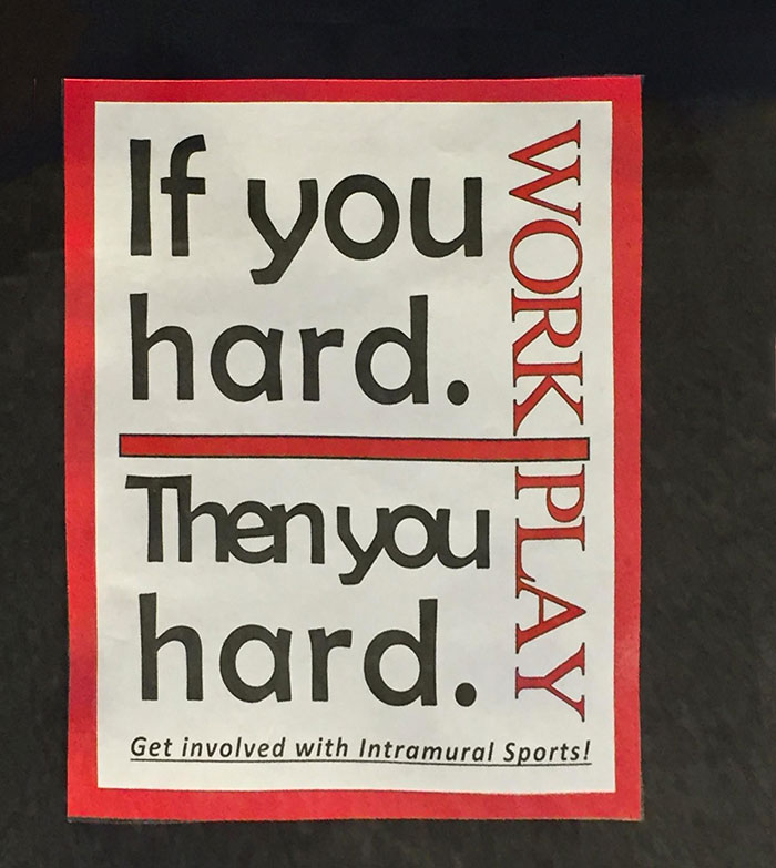 If You Hard, Then You Hard