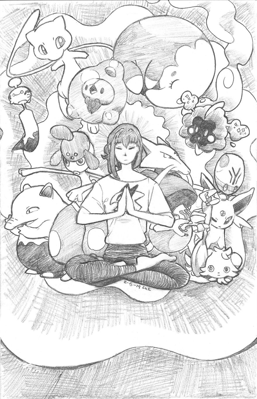 Psychic-Type - Good Vibes Only In Chickie's Yoga Class!