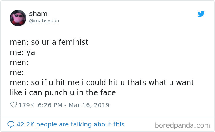 Yes, I Am A Feminist Therefore I Want Men To Punch Me In The Face