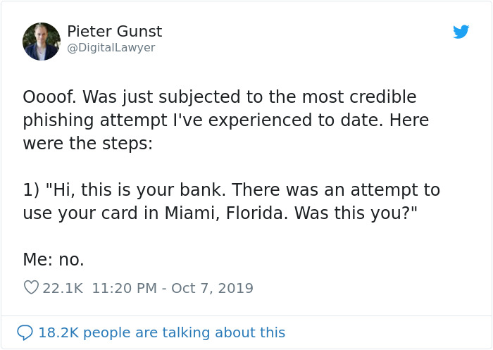 Scammers Have A New Way Of Tricking People Into Giving Them Their Credit Card Info, This Person Tells How To Recognize It