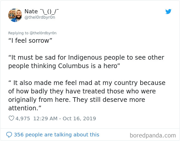 Teacher Says He Won’t Lie To Students, Teaches The Untold History Of Columbus, His Tweets Go Viral