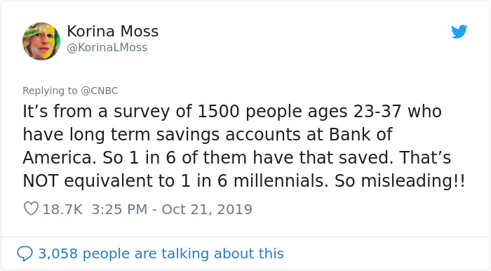 Millennials Are Confused After A Survey Says 1 In 6 Of Them Have $100k Saved Up