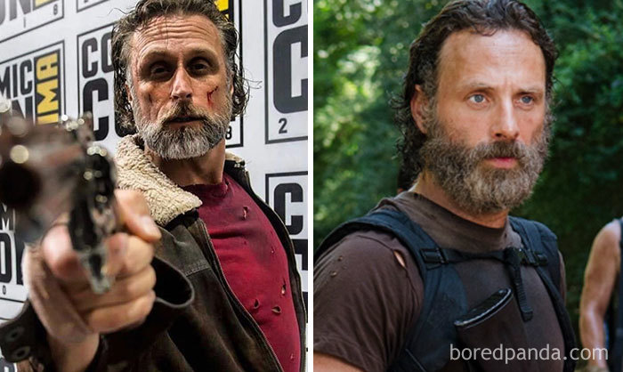 Look-Alike And Andrew Lincoln / Rick Grimes