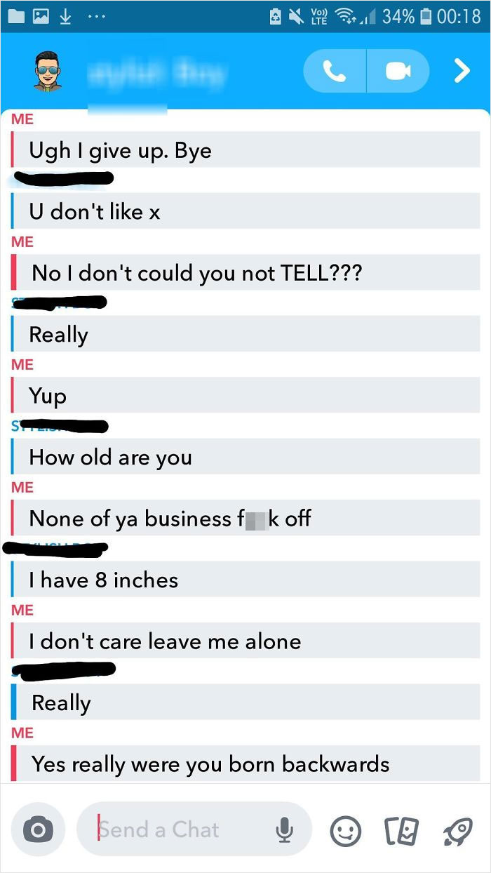 I Just Don't Get Why Guys Expect Us To Want To See Their Penis. Like He Was So Shocked When I Frankly Told Him To Piss Off. Eugh