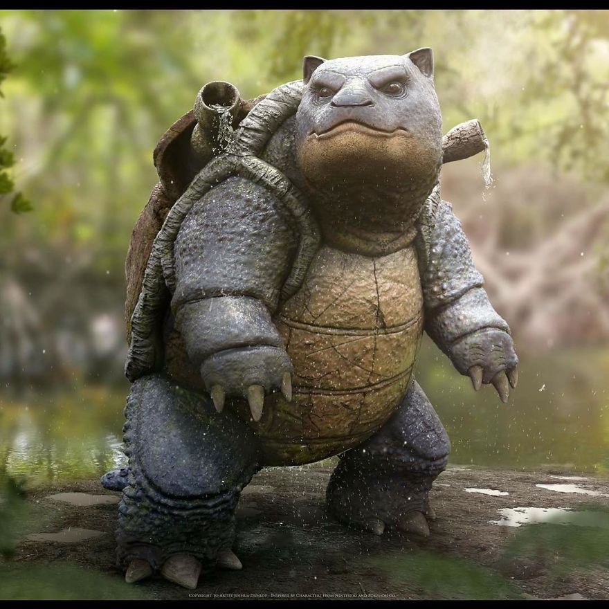 Artist Creates Wonderful Realistic Pokémon Artist Creates Wonderful Realistic Pokémon