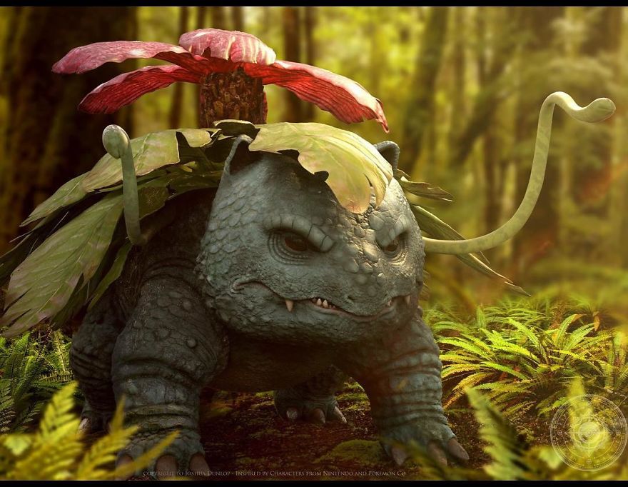 Artist Creates Wonderful Realistic Pokémon Artist Creates Wonderful Realistic Pokémon