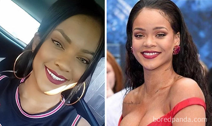 Look-Alike And Rihanna