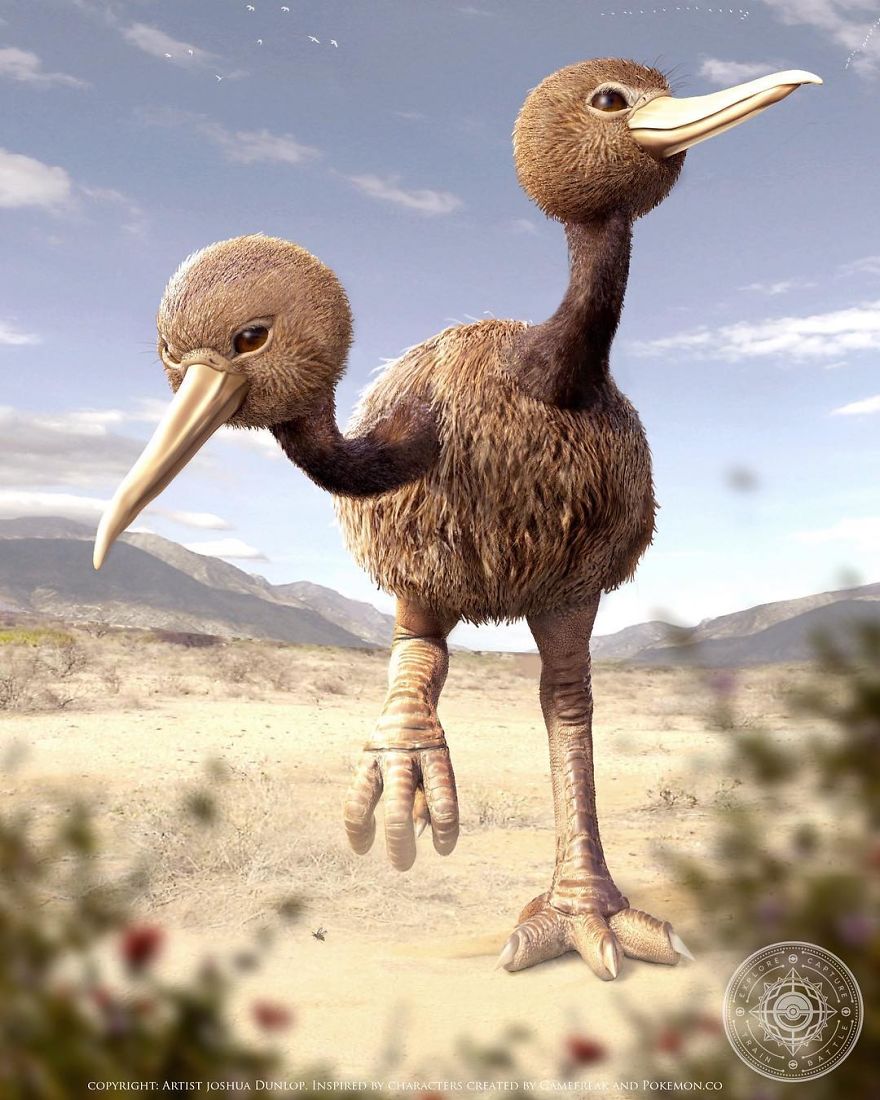 Artist Creates Wonderful Realistic Pokémon Artist Creates Wonderful Realistic Pokémon