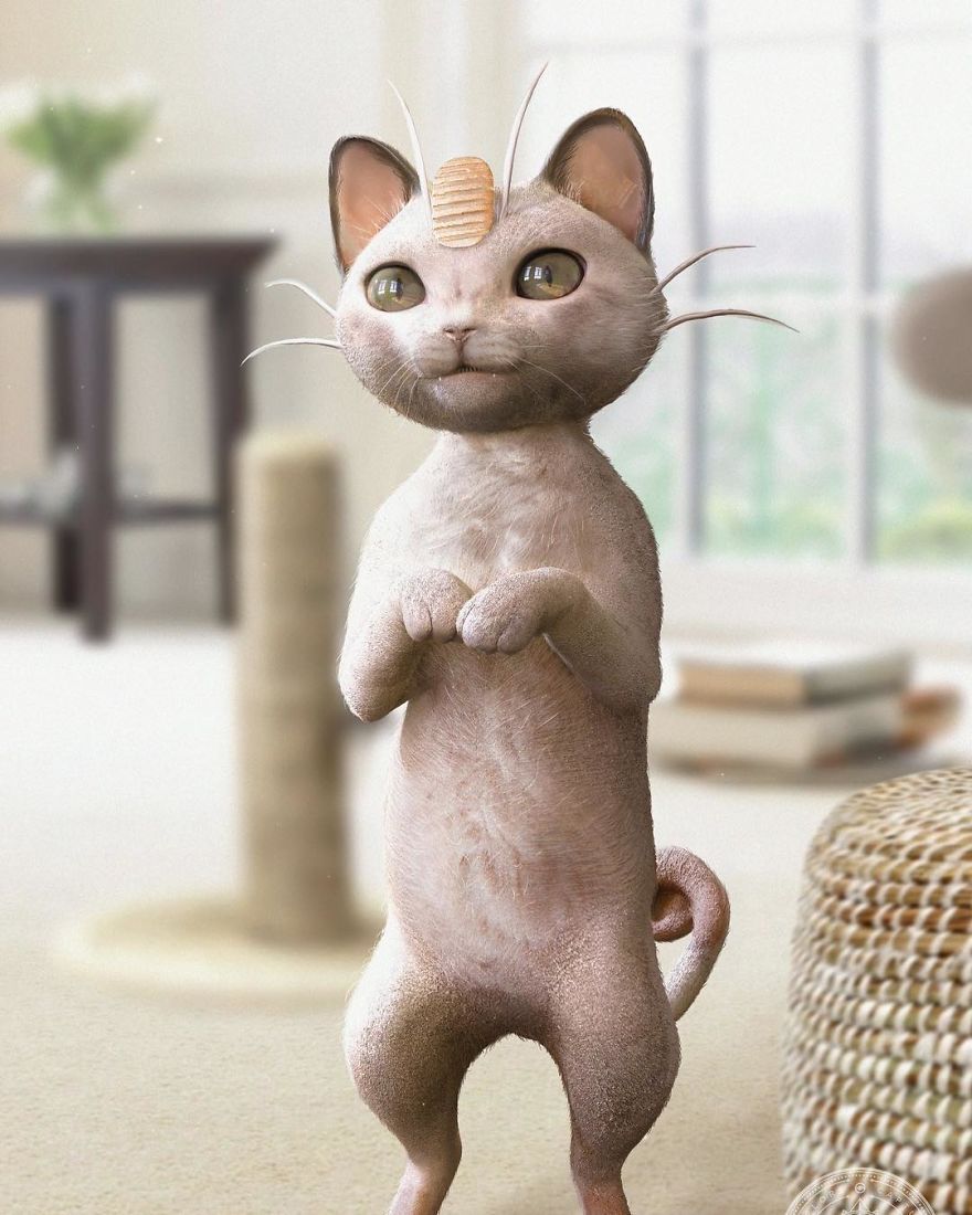 Artist Creates Wonderful Realistic Pokémon Artist Creates Wonderful Realistic Pokémon