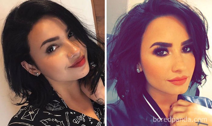 Look-Alike And Demi Lovato