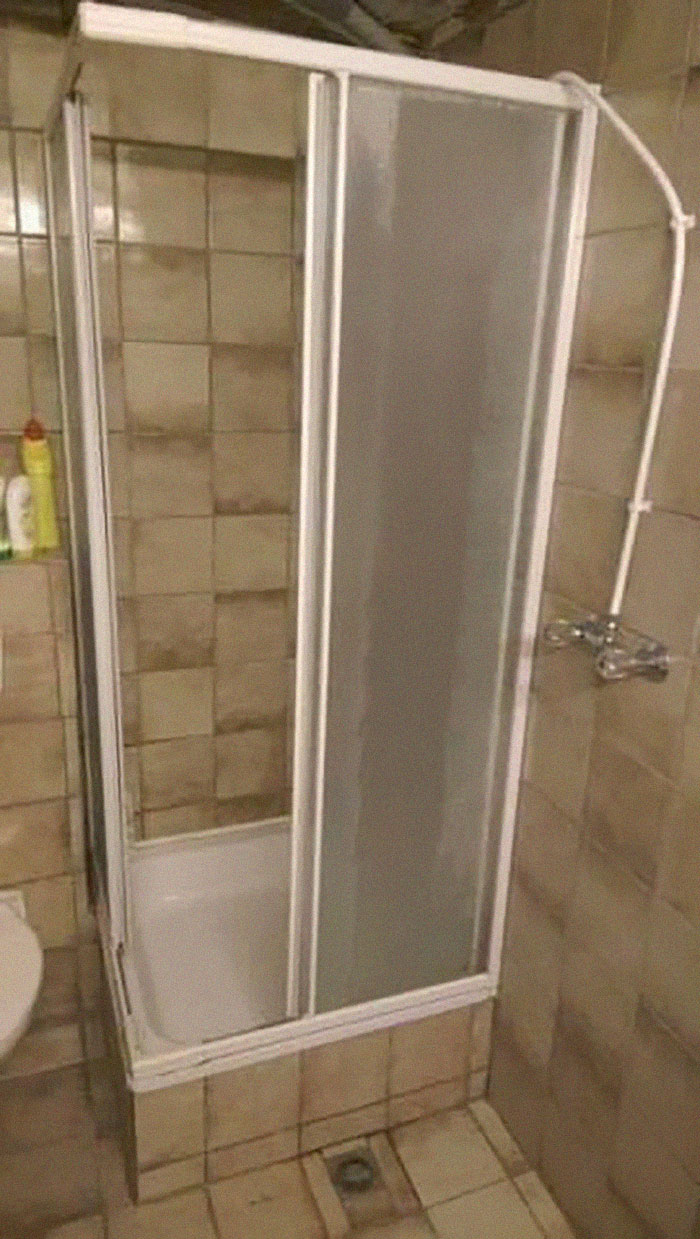 Homeowner Did A Remodel, Needed To Downsize The Shower