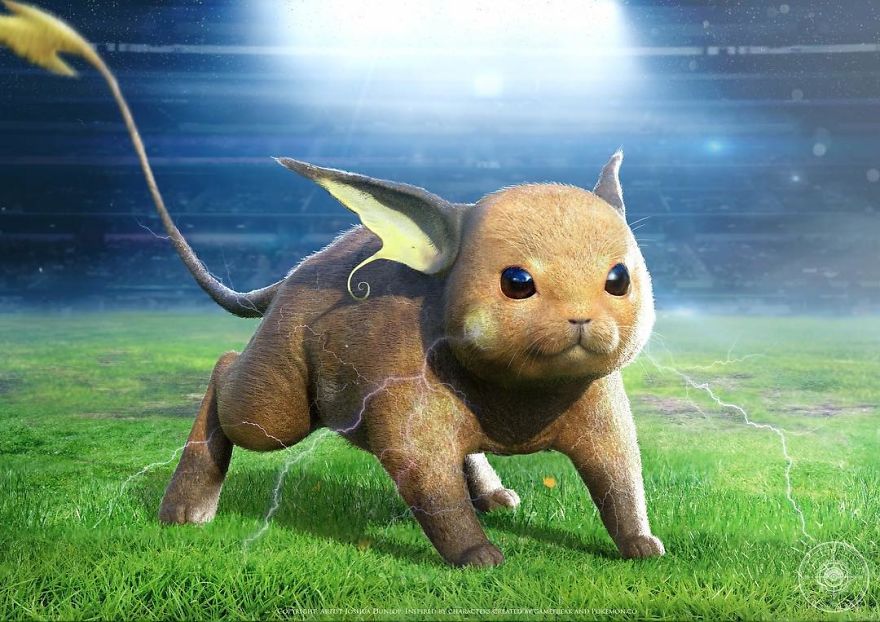 Artist Creates Wonderful Realistic Pokémon Artist Creates Wonderful Realistic Pokémon